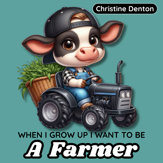 When I Grow Up I Want to be a Farmer Children's Book, Delightful Animal Images