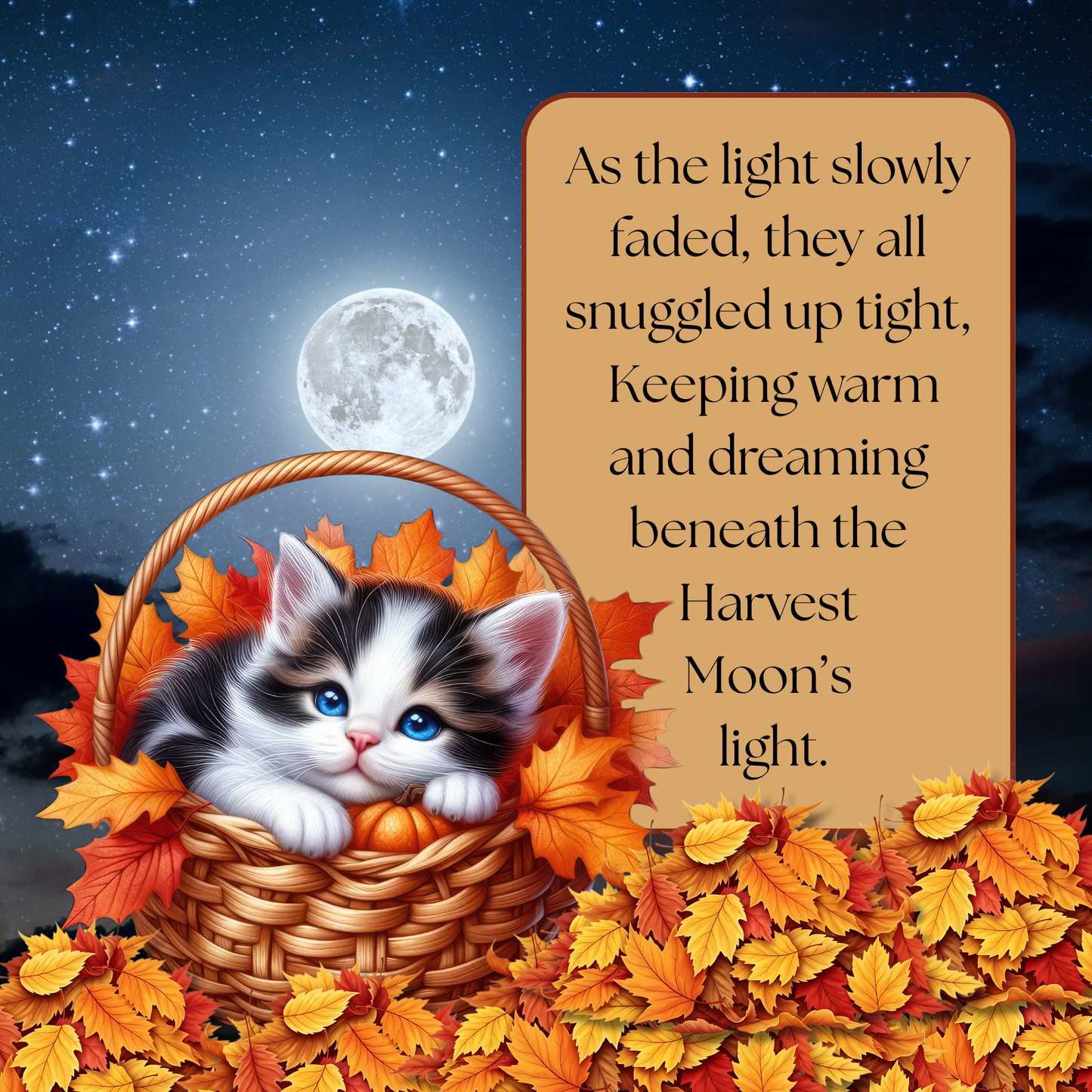 The Cozy Kitty Crew: A Purrfectly Sweet Autumn Tale of Whiskers, Paws, Pumpkins
