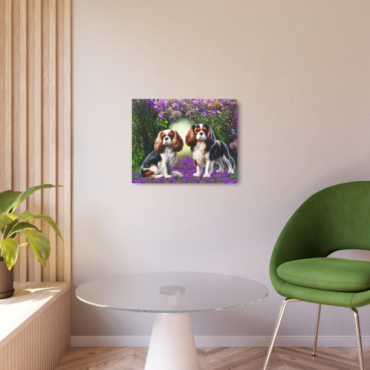 Cavalier King Charles Spaniel Dog Breed Metal Art Sign