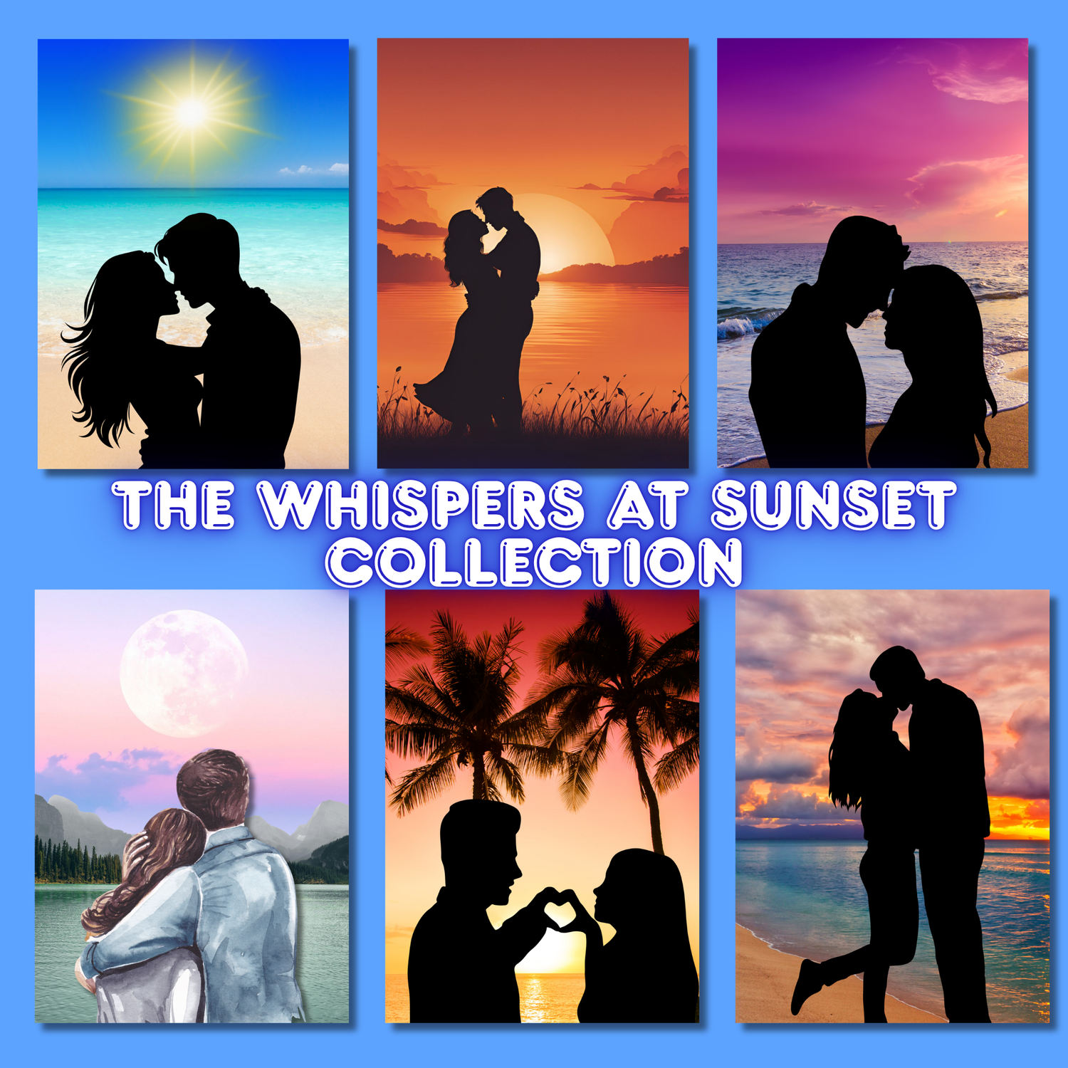 Whispers at Sunset Collection: Card Designs