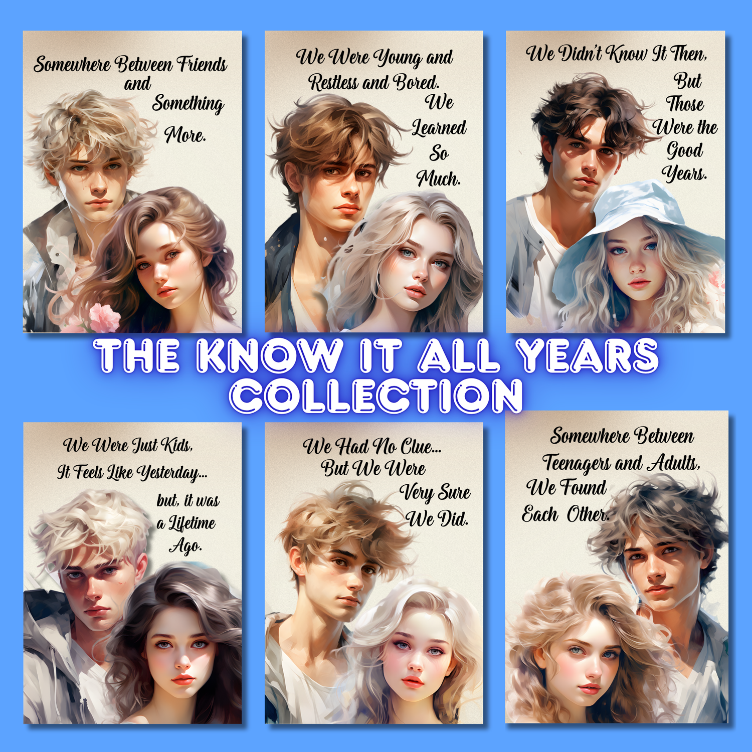 The Know It All Years Collection Greeting Cards: Puppy Love| Nostalgic
