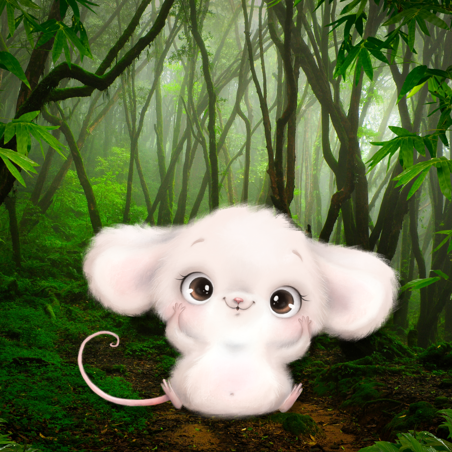 The Day the Forest Smiled: Adorable Happy Forest Tale