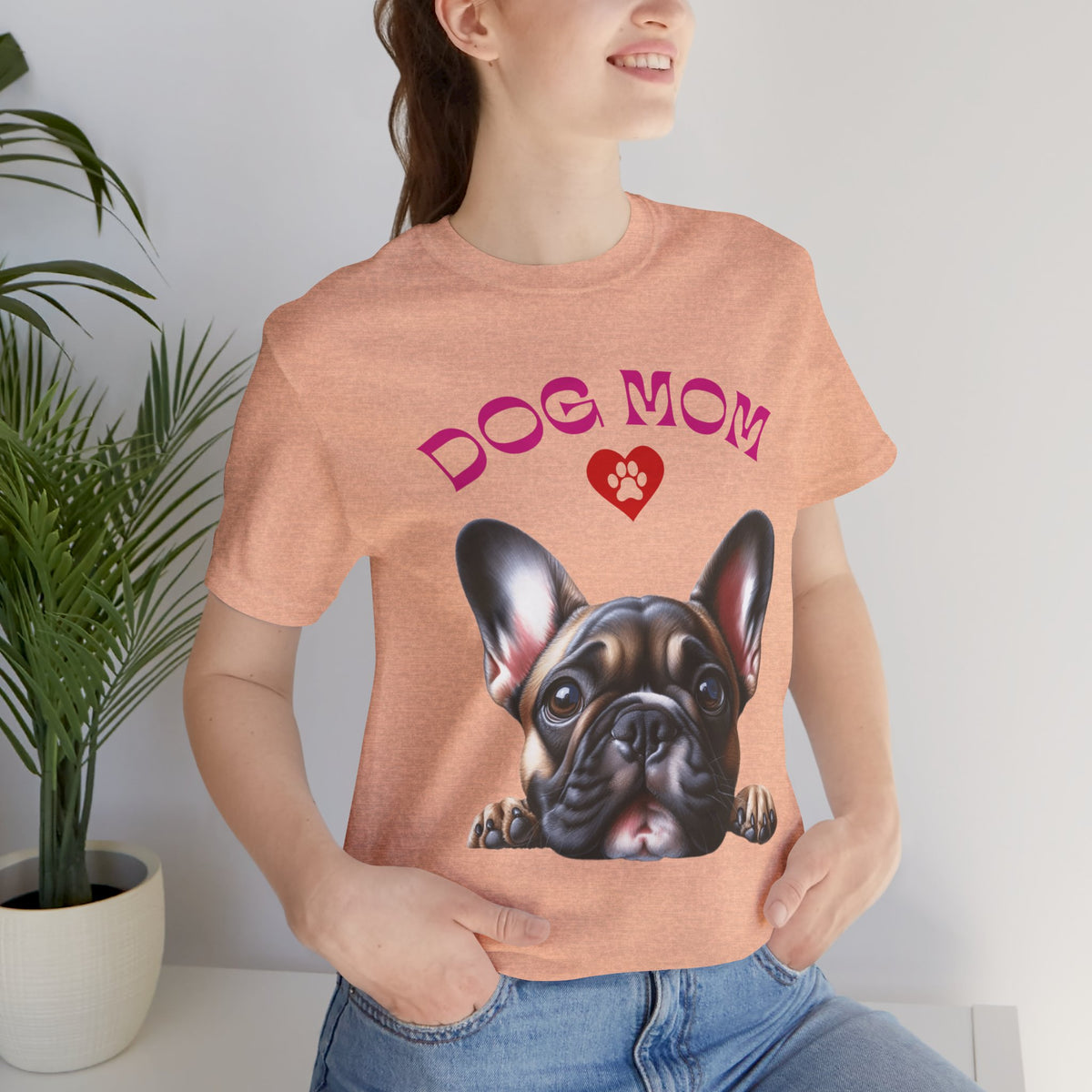 French Bulldog Mom T‑Shirt — Cute French Bulldog Graphic Tee