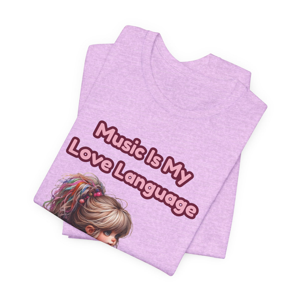 Music Is My Love Language Guitar Tee