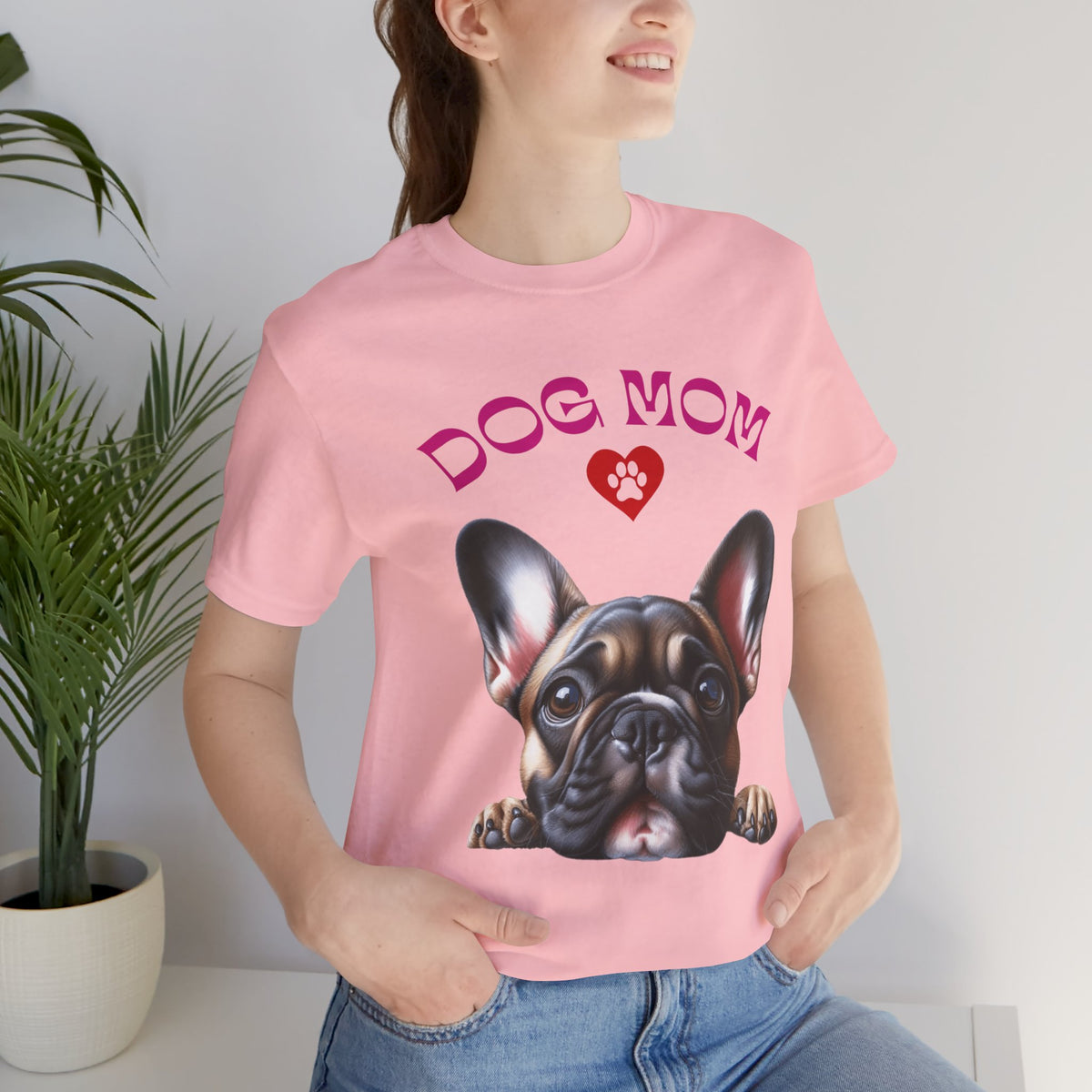 French Bulldog Mom T‑Shirt — Cute French Bulldog Graphic Tee