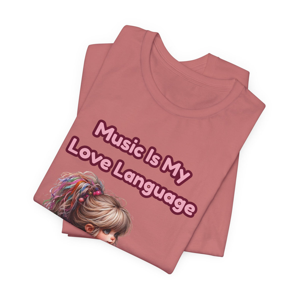 Music Is My Love Language Guitar Tee