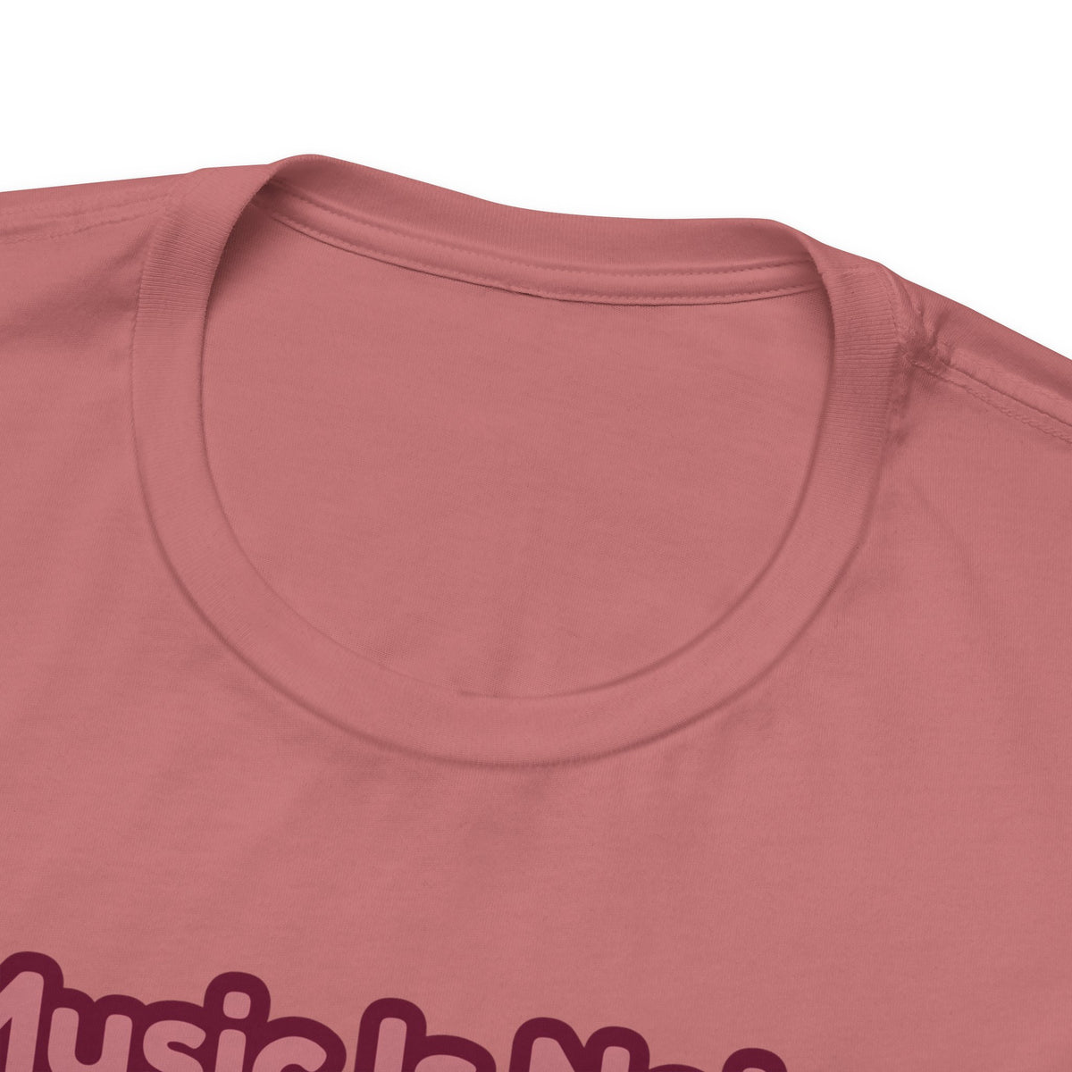 Music Is Not a Hobby It's a Heartbeat Tee - Cute Girl Guitar Graphic T-Shirt