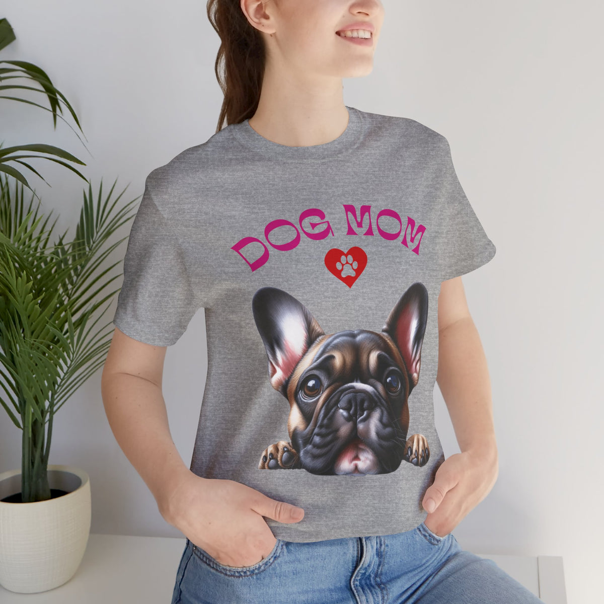 French Bulldog Mom T‑Shirt — Cute French Bulldog Graphic Tee