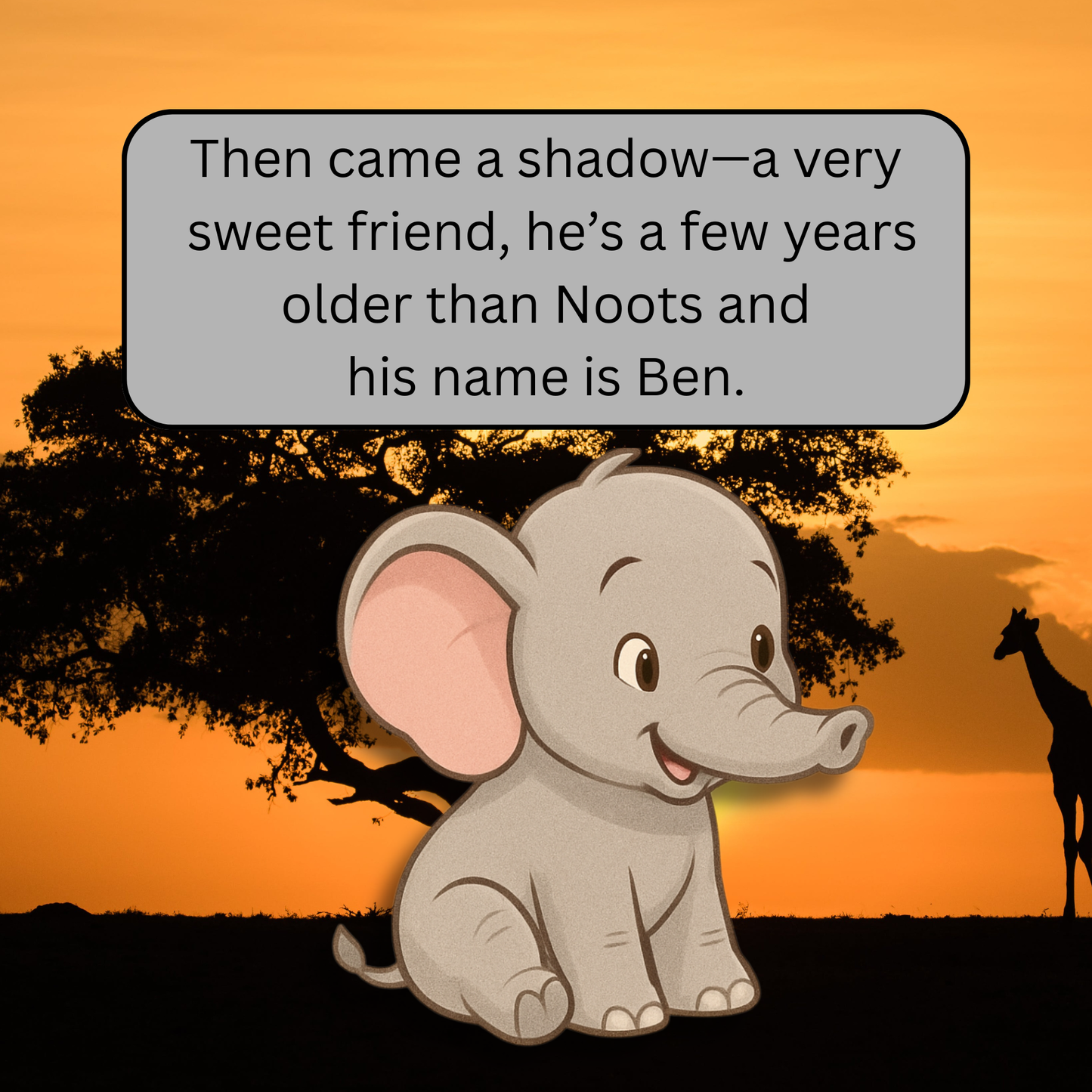 Lil’ Noots Toots: A Cute Elephant Story About Courage, Perseverance.