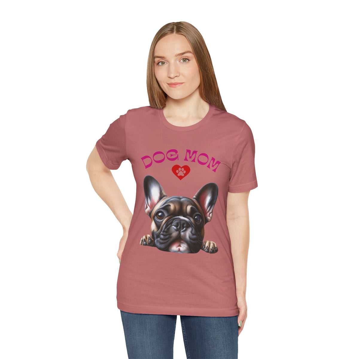 French Bulldog Mom T‑Shirt — Cute French Bulldog Graphic Tee