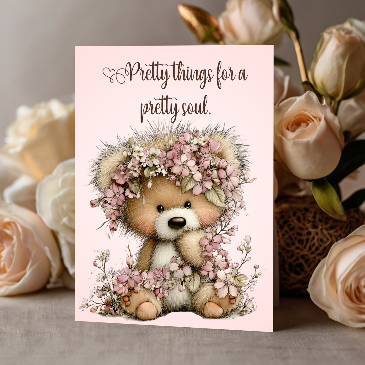 The Beautiful Blossom Bear Collection Greeting Cards: Pretty Things for a pretty soul