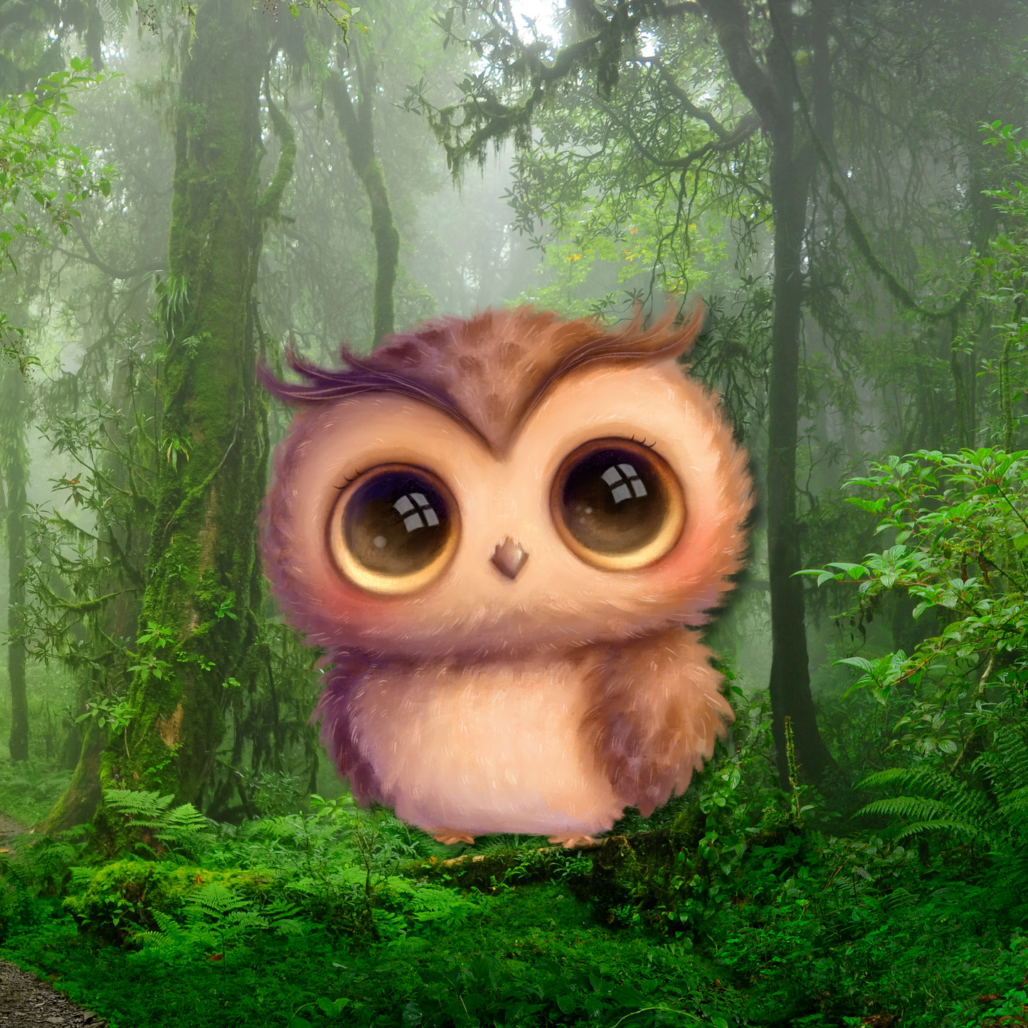 The Day the Forest Smiled: Adorable Happy Forest Tale