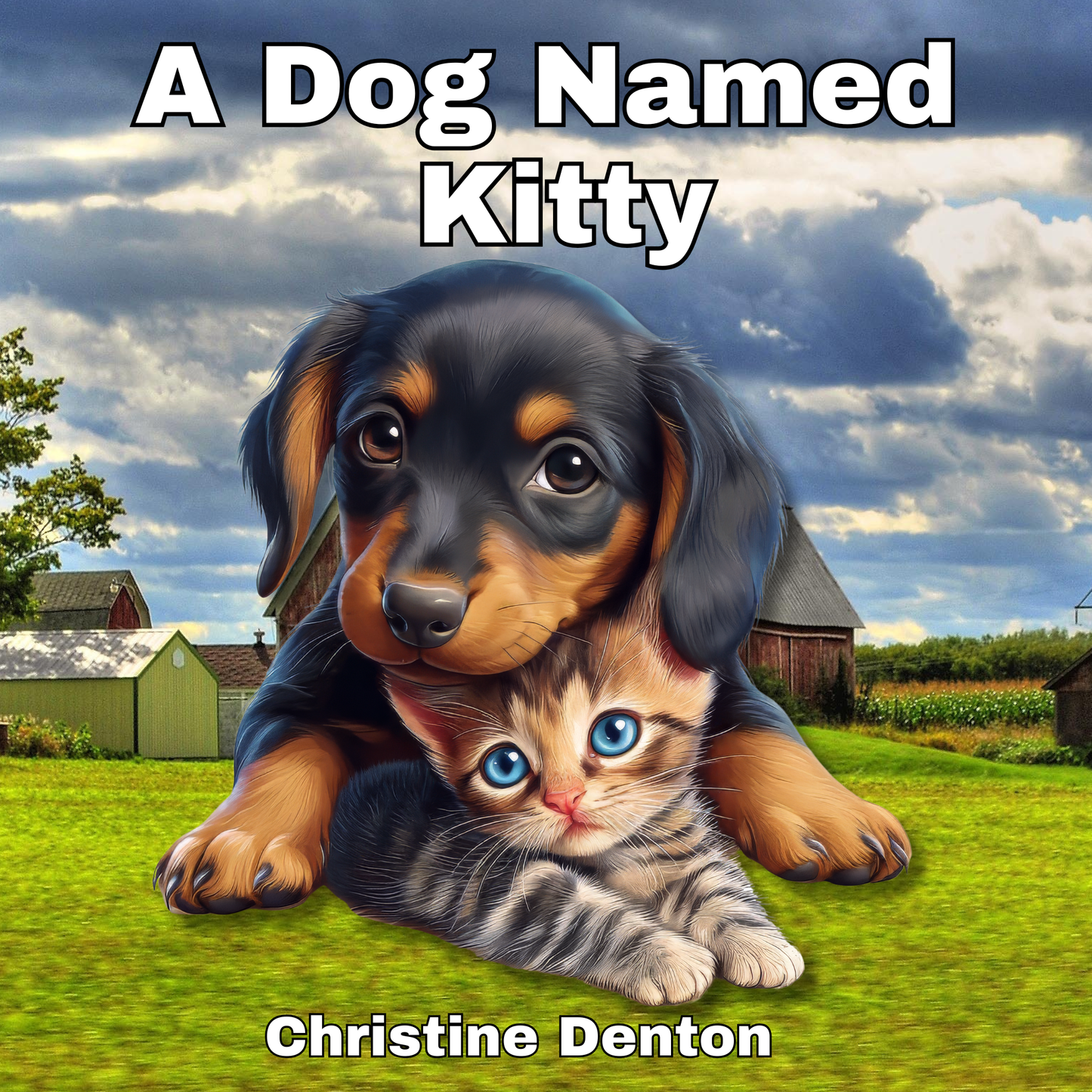 A Dog Named Kitty: Charming Story Book About Family.
