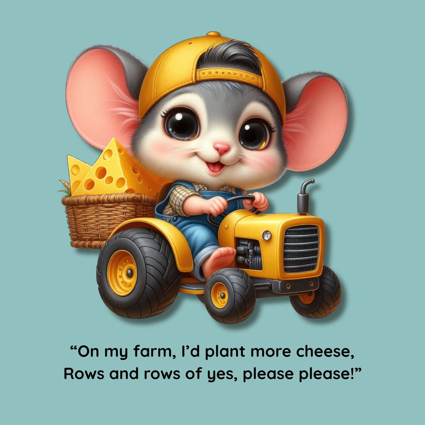 When I Grow Up I Want to be a Farmer Children's Book, Delightful Animal Images