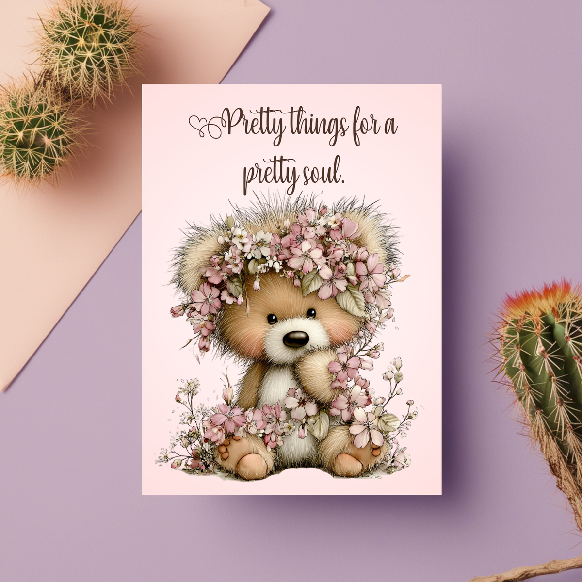 The Beautiful Blossom Bear Collection Greeting Cards: Pretty Things for a pretty soul