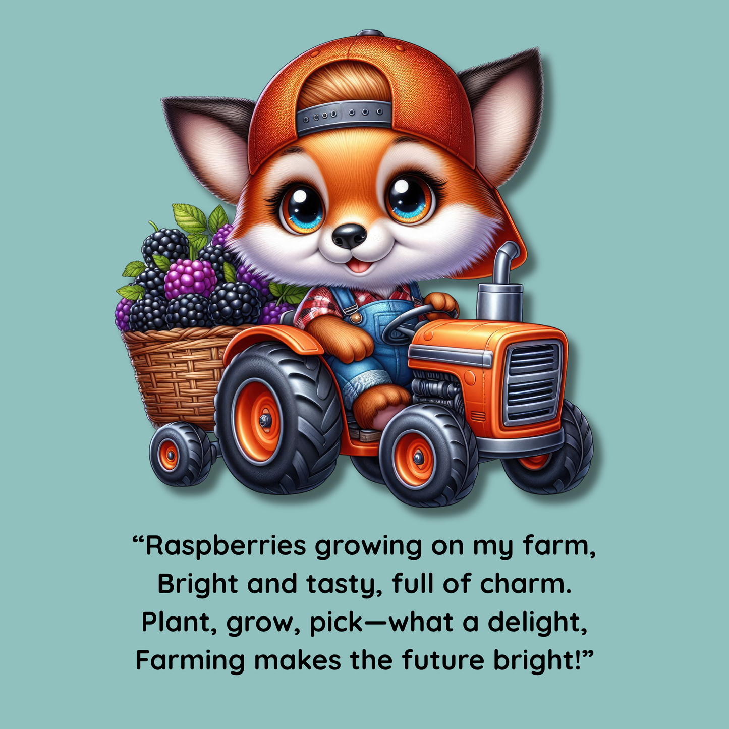 When I Grow Up I Want to be a Farmer Children's Book, Delightful Animal Images