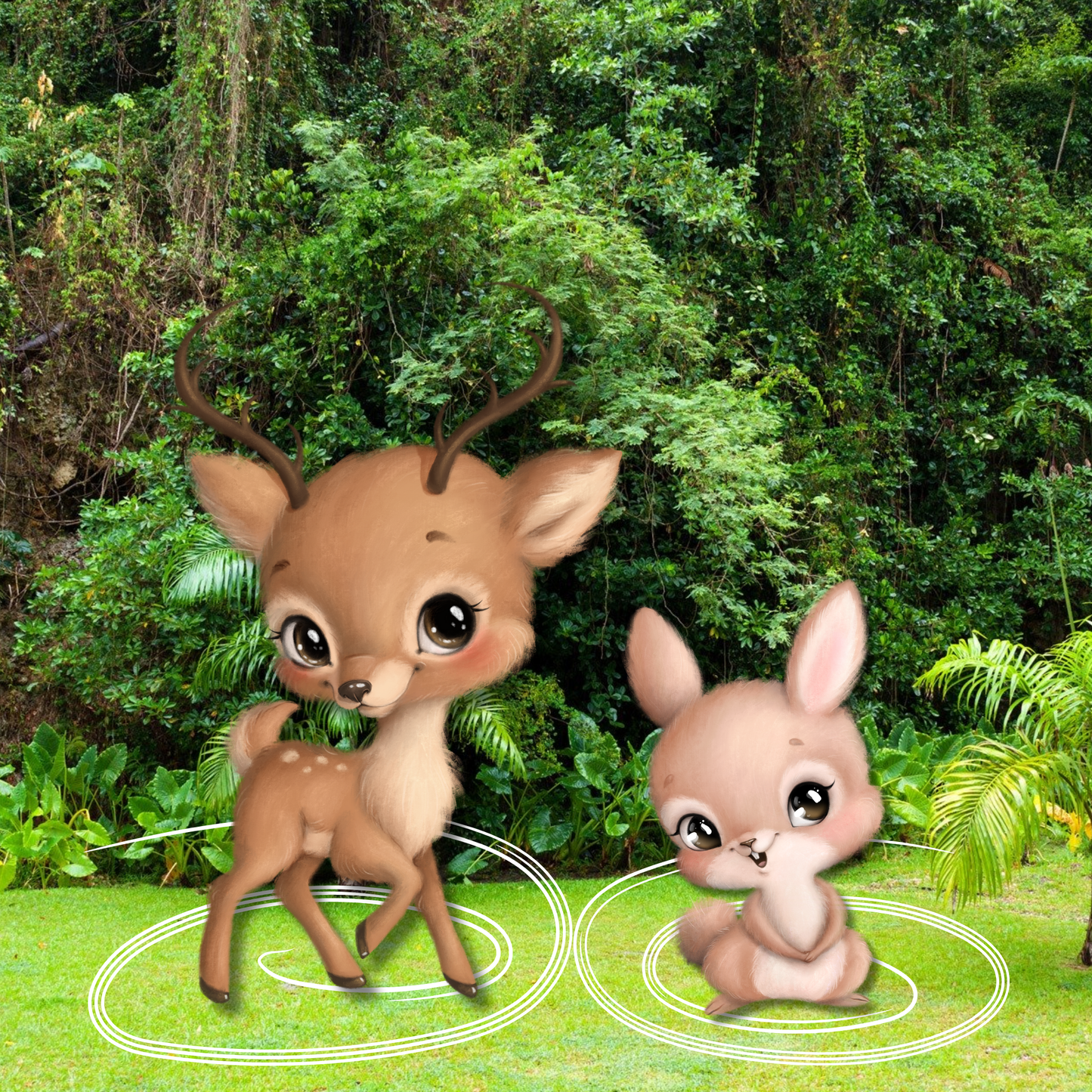 The Day the Forest Smiled: Adorable Happy Forest Tale