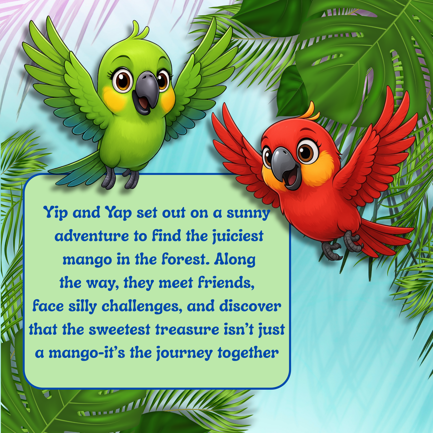 The Adventures of Yip & Yap Series: Book 1 The Mango Quest- One Fun Jungle Tale