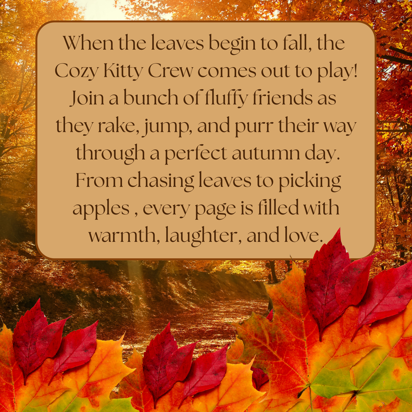 The Cozy Kitty Crew: A Purrfectly Sweet Autumn Tale of Whiskers, Paws, Pumpkins