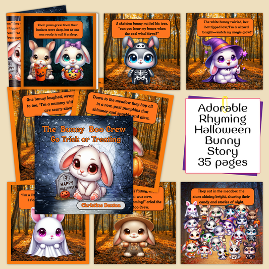 The Bunny Boo Crew Go Trick or Treating: A Not-So-Spooky Halloween Tale