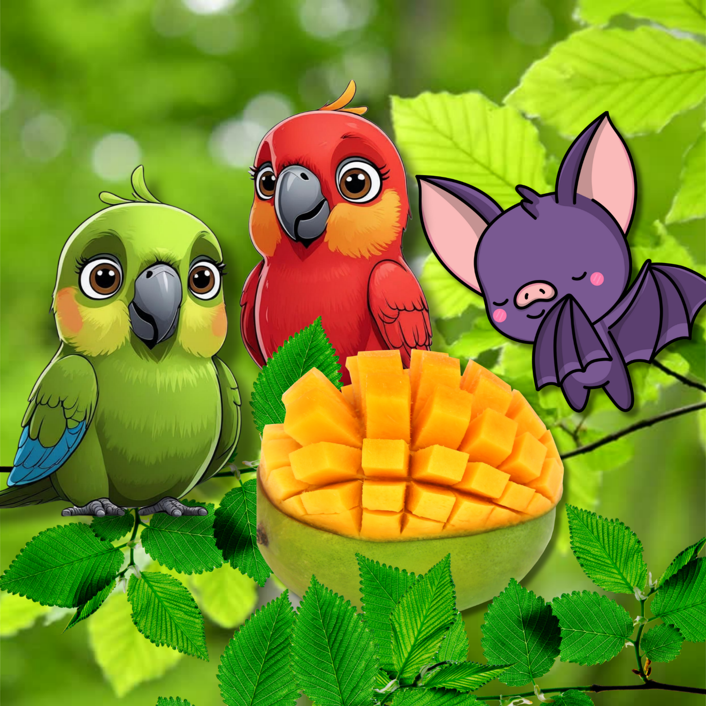 The Adventures of Yip & Yap Series: Book 1 The Mango Quest- One Fun Jungle Tale