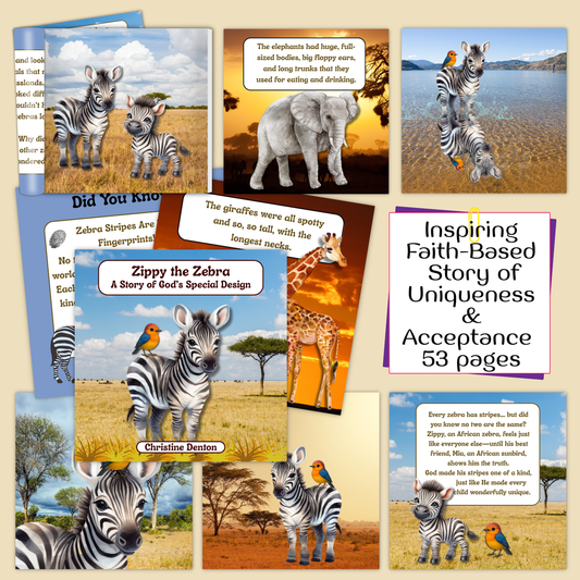 Zippy the Zebra: A Story of God's Special Design