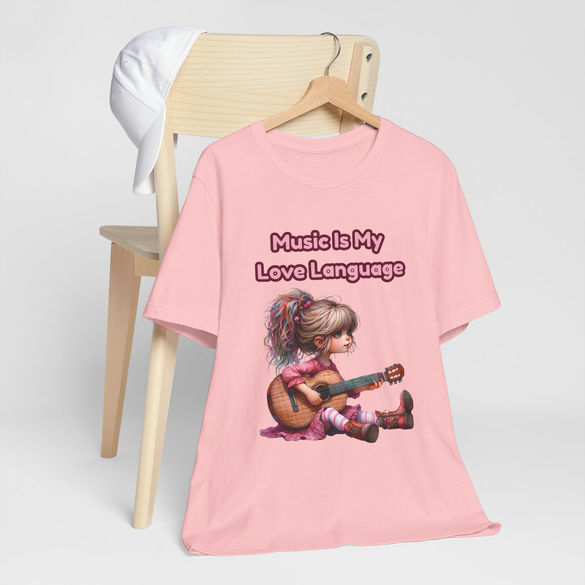 Music Is My Love Language Guitar Tee