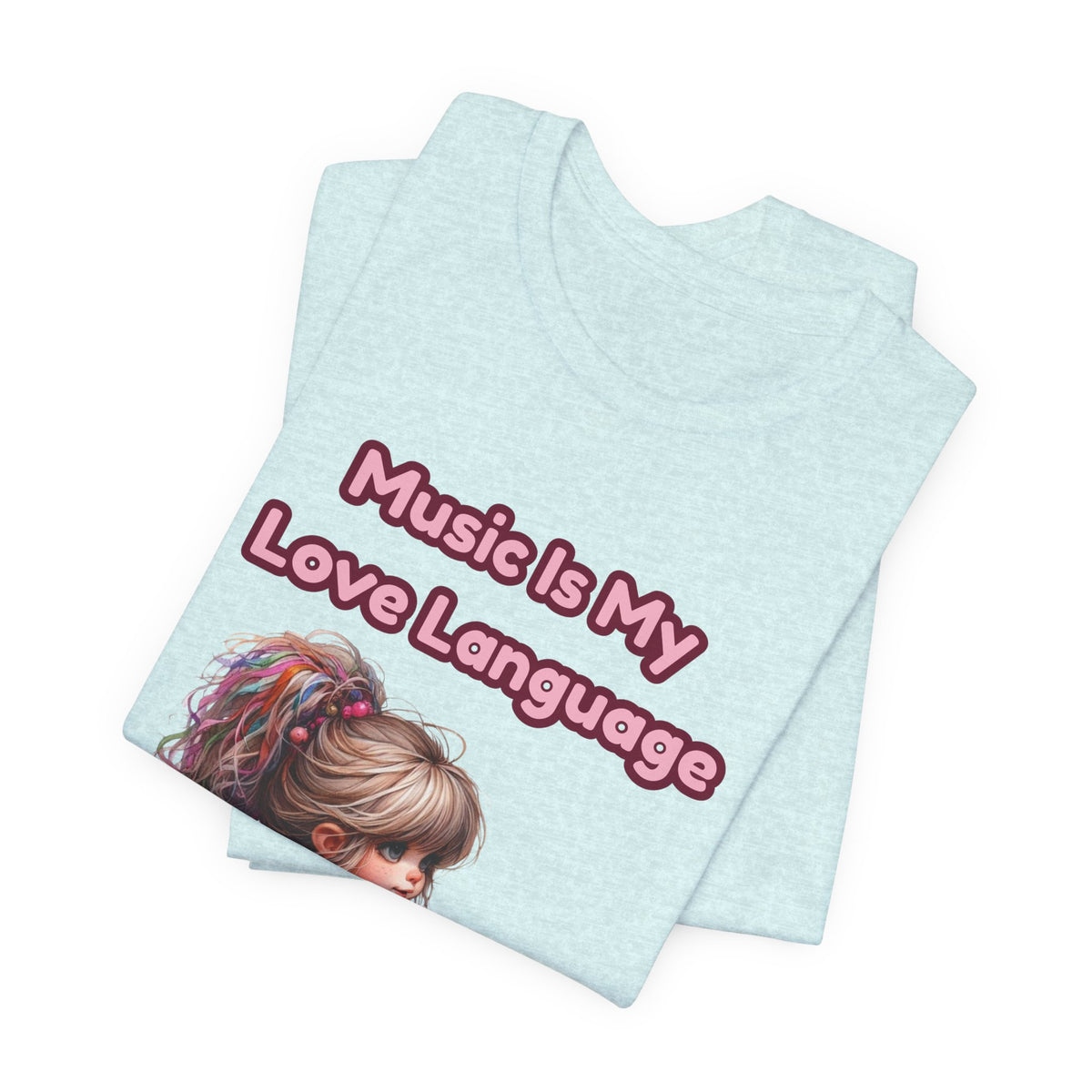 Music Is My Love Language Guitar Tee
