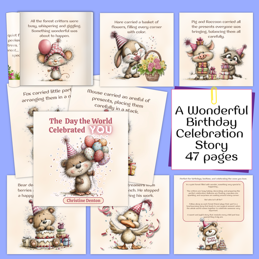The Day The World Celebrated You: A Magical Birthday Party
