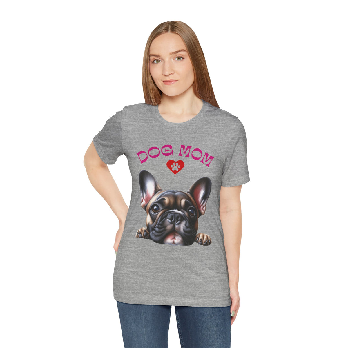 French Bulldog Mom T‑Shirt — Cute French Bulldog Graphic Tee