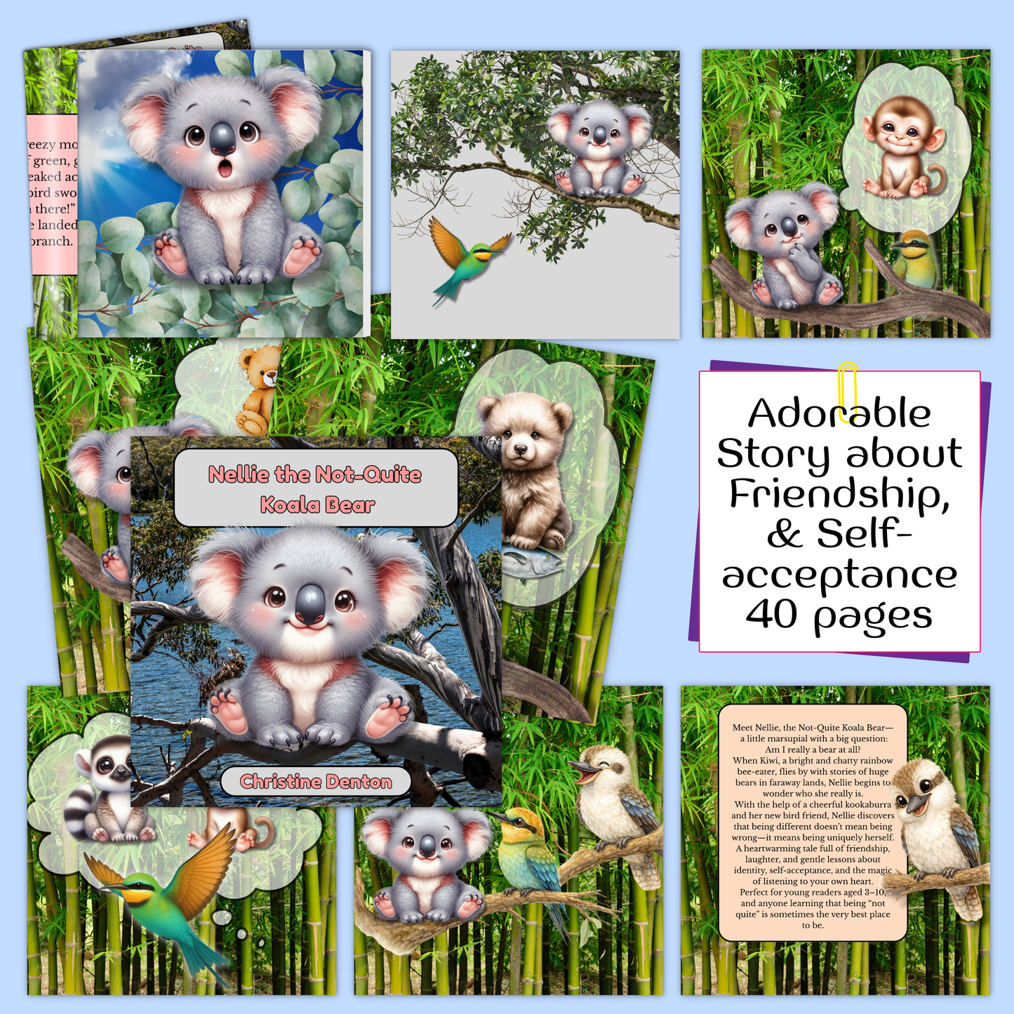 Nellie the Not-Quite Koala Bear: Adorable Story of Self-acceptance