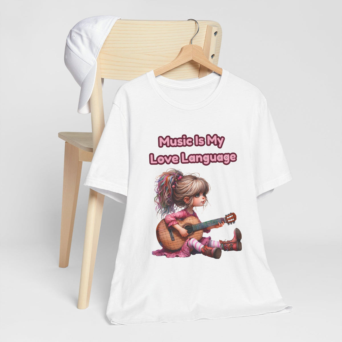 Music Is My Love Language Guitar Tee