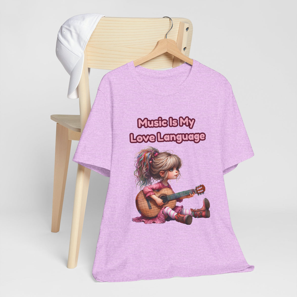 Music Is My Love Language Guitar Tee