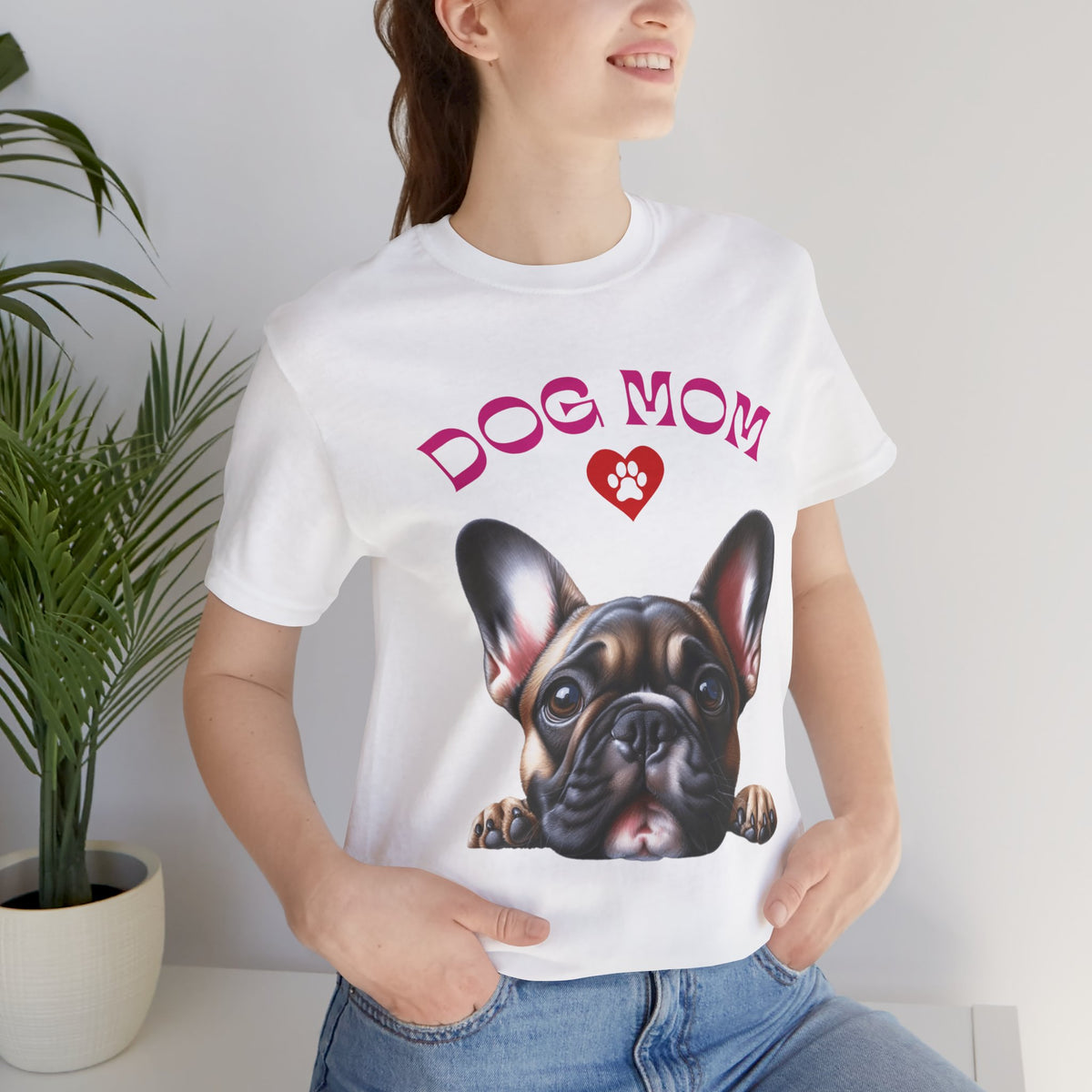 French Bulldog Mom T‑Shirt — Cute French Bulldog Graphic Tee
