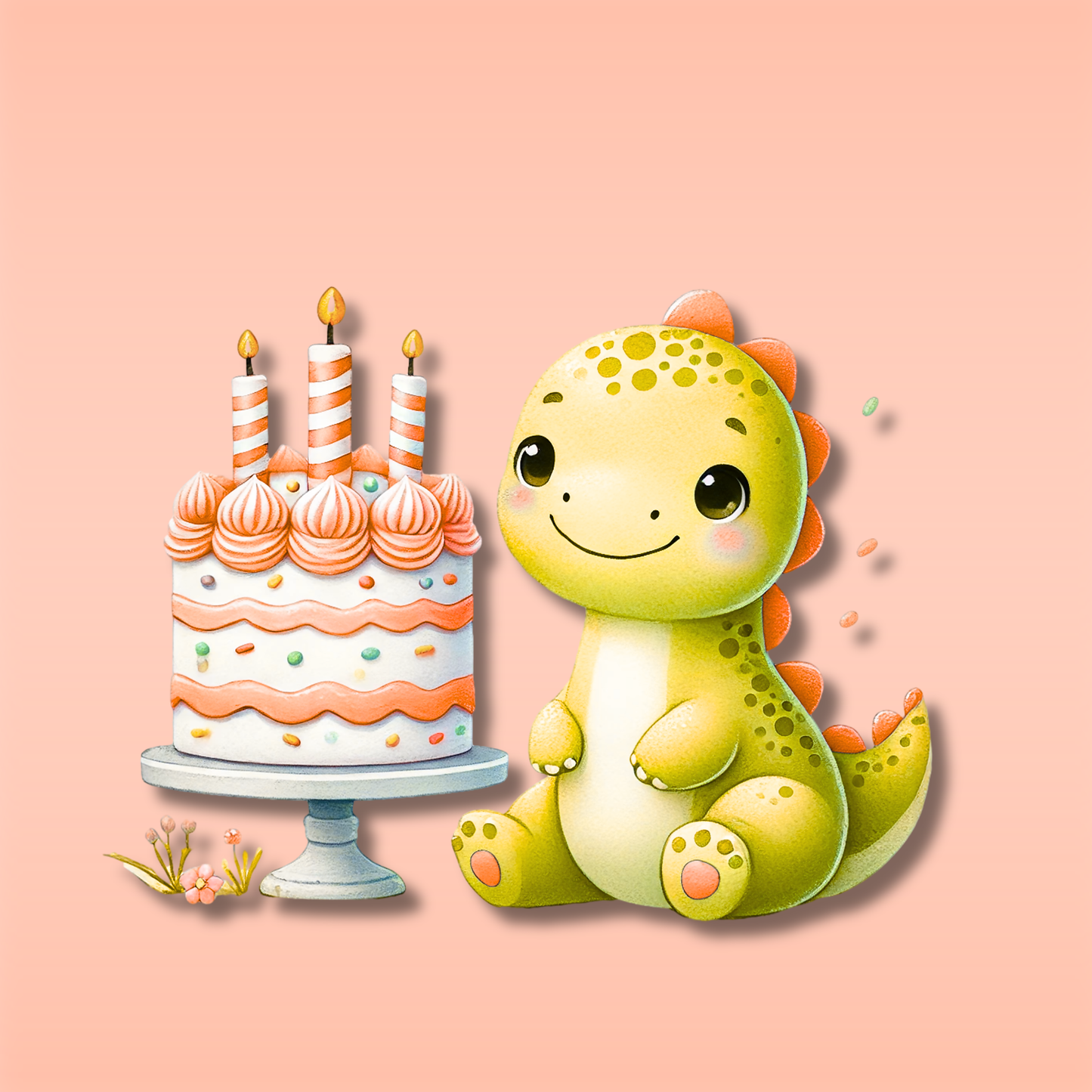 Grady's Birthday Wish: A Dinosaur Birthday Story Book