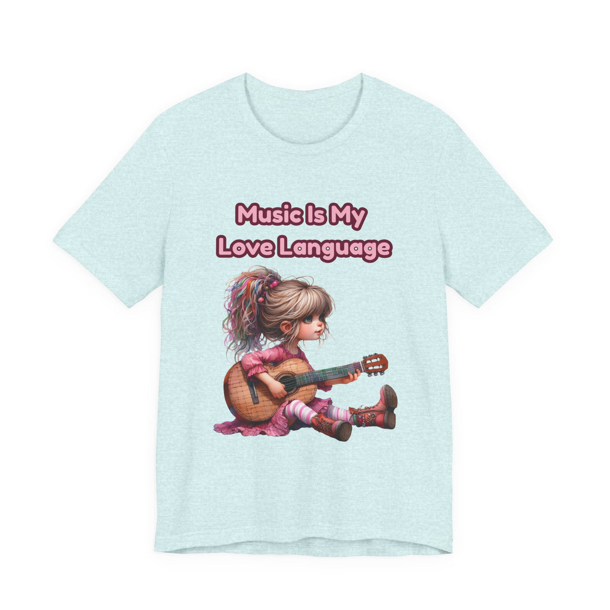 Music Is My Love Language Guitar Tee