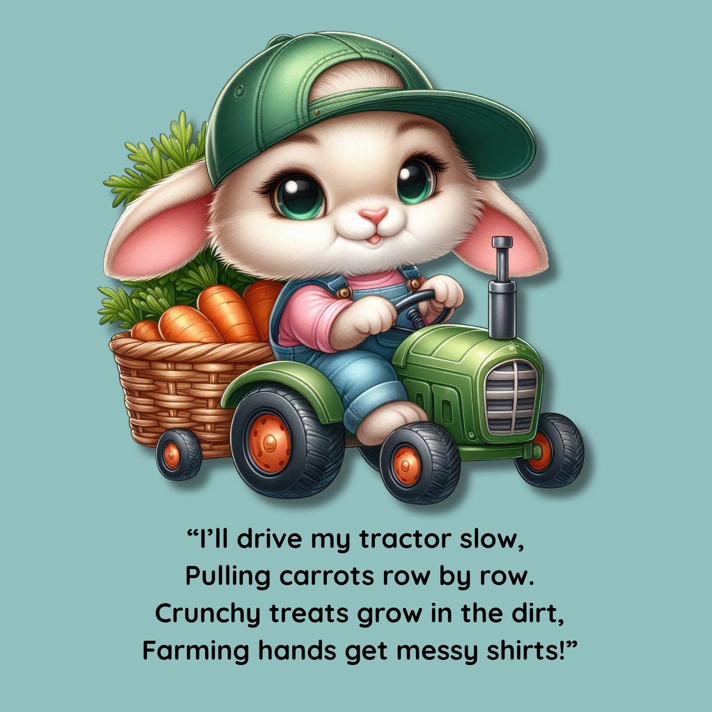 When I Grow Up I Want to be a Farmer Children's Book, Delightful Animal Images