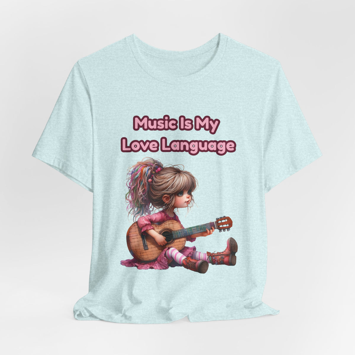 Music Is My Love Language Guitar Tee