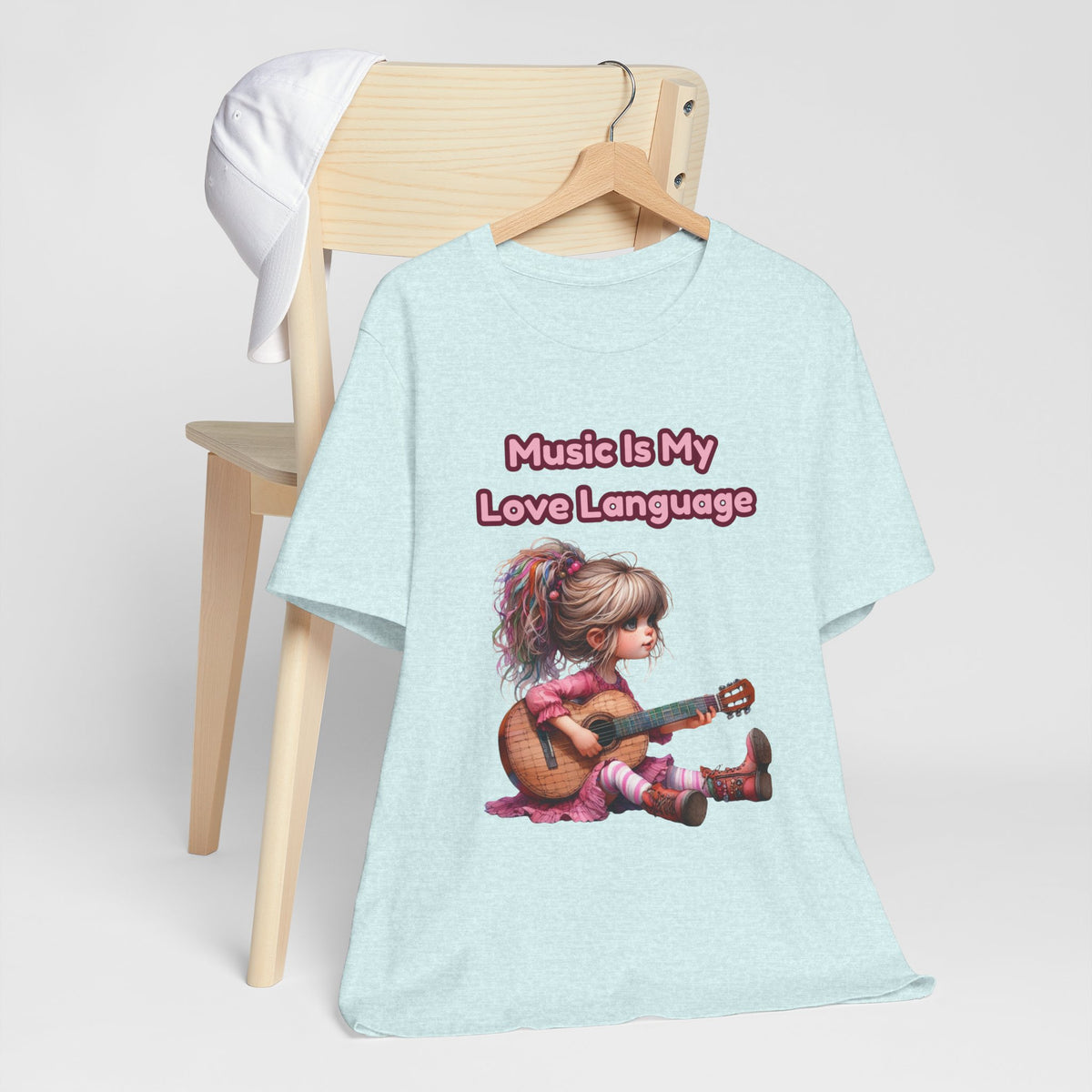 Music Is My Love Language Guitar Tee