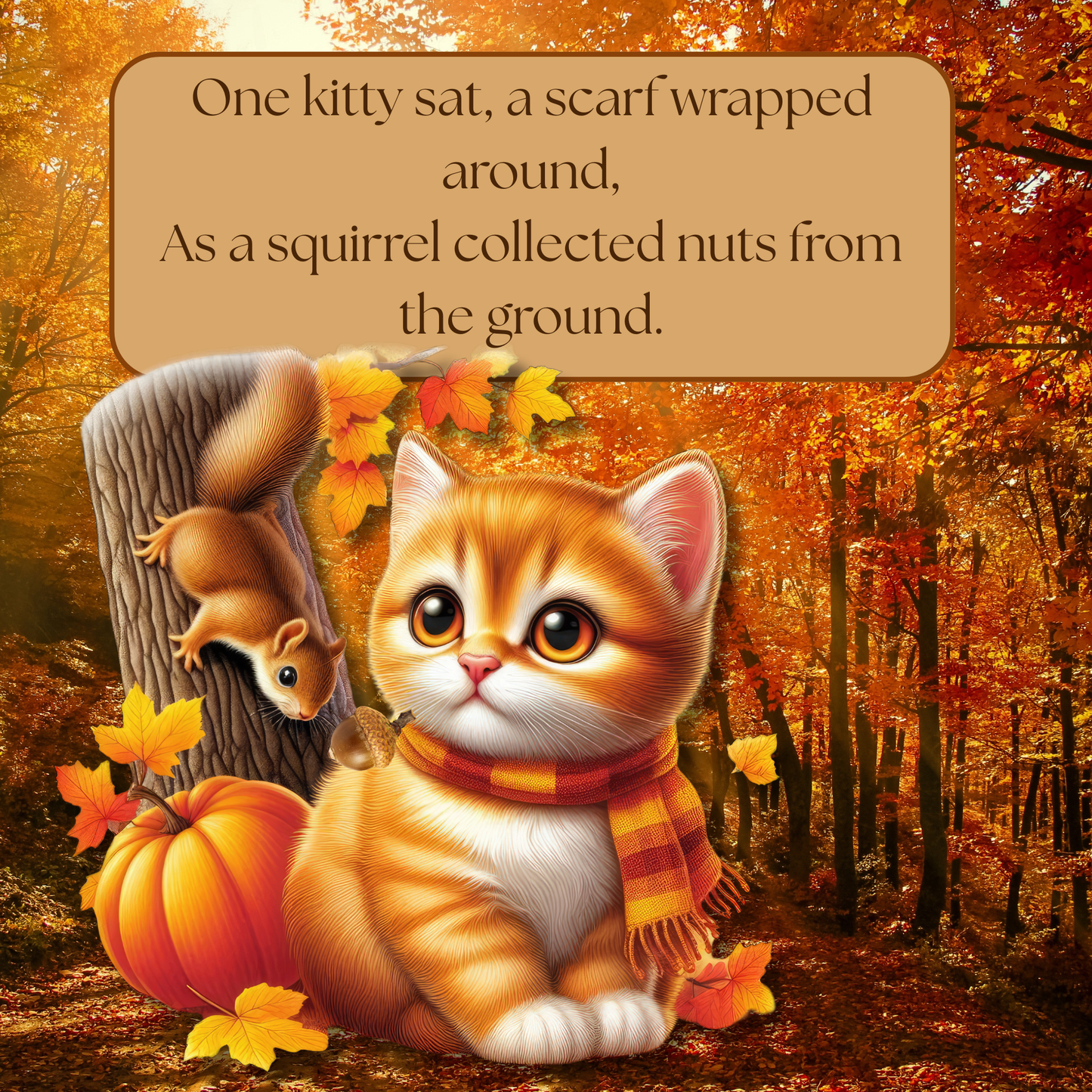 The Cozy Kitty Crew: A Purrfectly Sweet Autumn Tale of Whiskers, Paws, Pumpkins